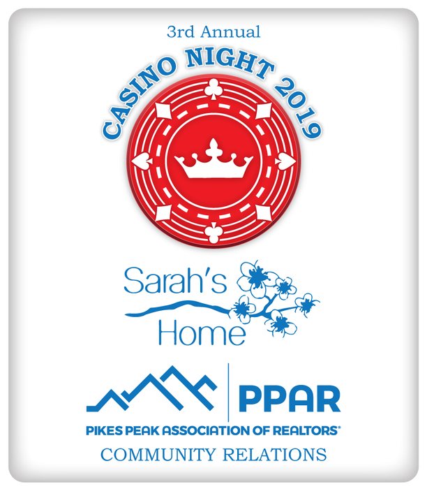 PPAR Casino Night wine bottle label design by Colorado Graphic Design