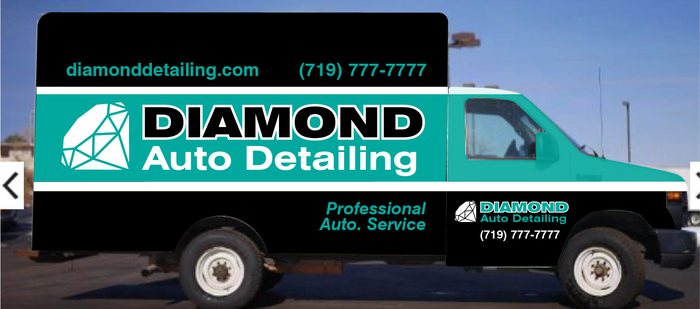 Diamond Auto Detailing logo design by Colorado Graphic Design
