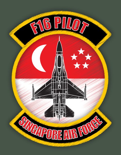 Republic of Singapore Air Force logo design by Colorado Graphic Design