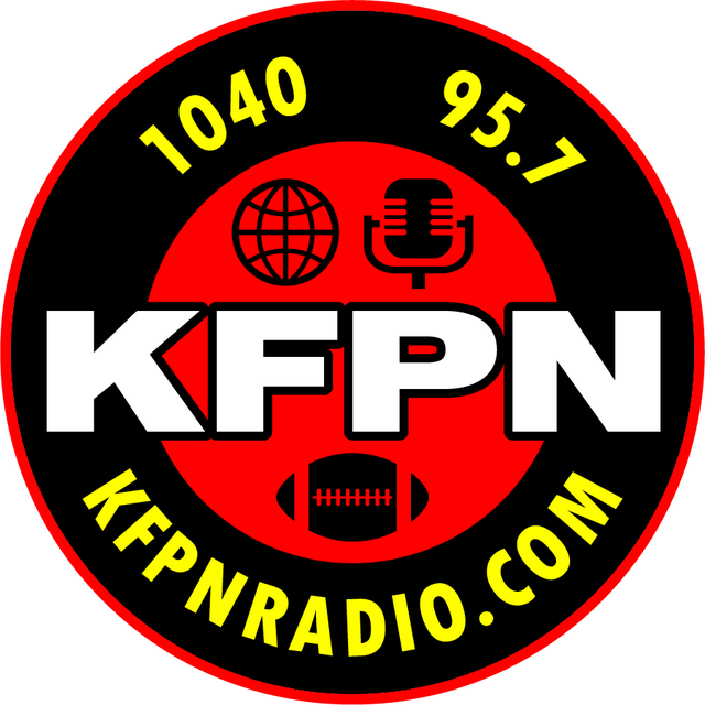 KFPN Radio 1040/95.7 — broadcast brand mark