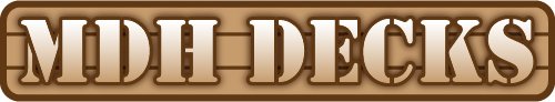 MDH Decks logo design by Colorado Graphic Design
